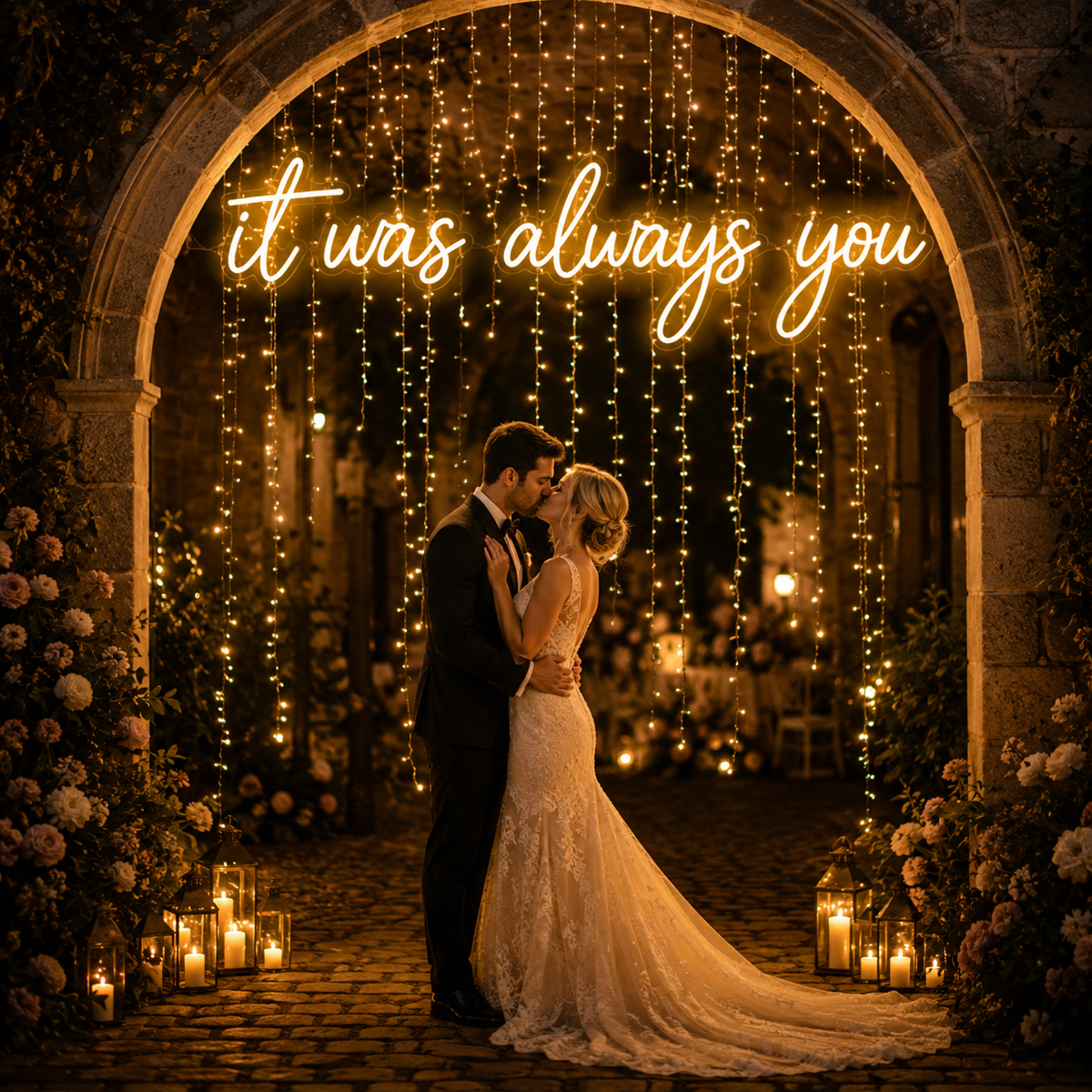 It Was Always You — Néon LED mariage