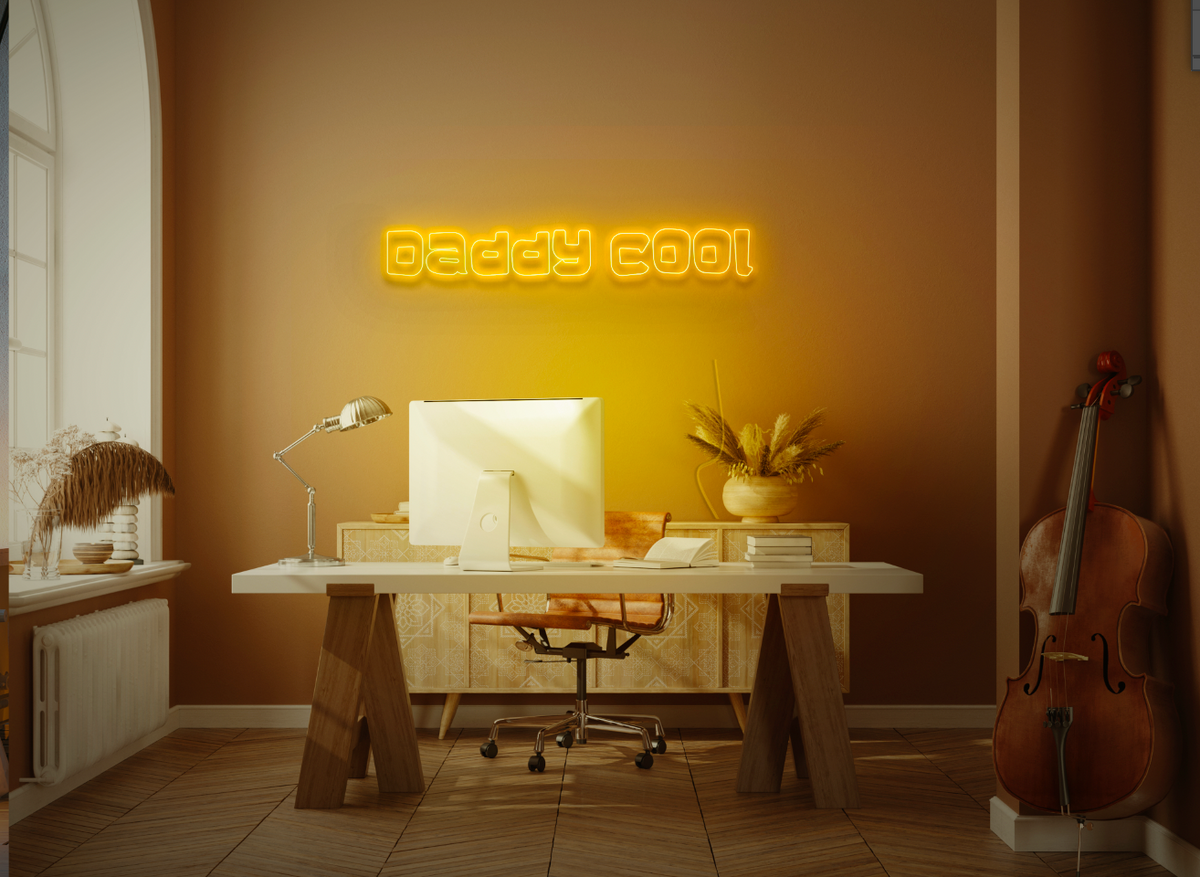 Daddy Cool Neon deco