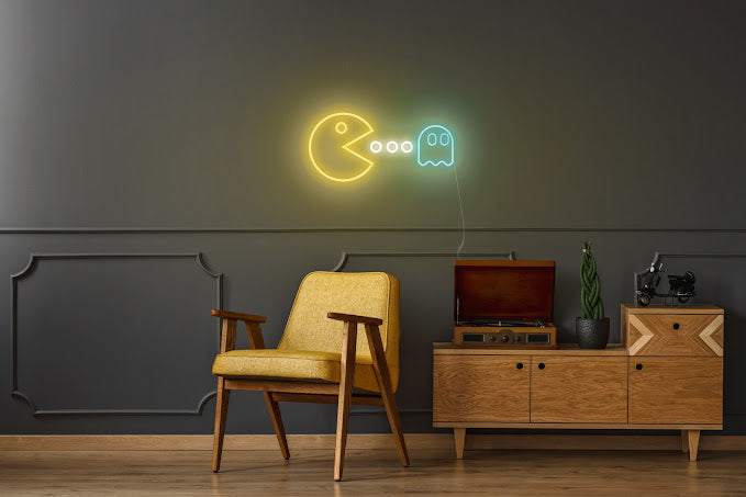 Pacman Néon LED deco