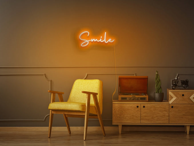 Smile Néon LED deco