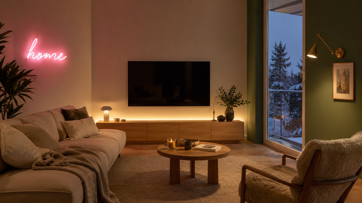 Néon LED, ruban LED ou applique murale : quel éclairage choisir pour votre déco ?