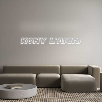 Custom Neon: KoNy L’aigri