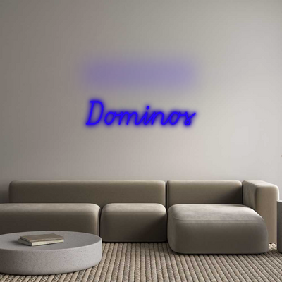 Custom Neon: Dominos