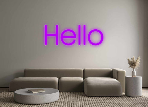 Custom Neon: Hello