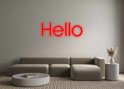 Custom Neon: Hello