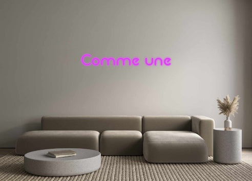 Custom Neon: Comme une