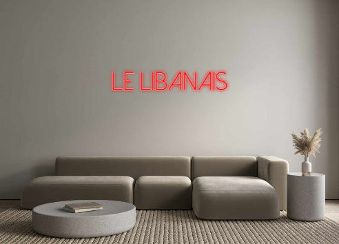 Custom Neon: Le Libanais