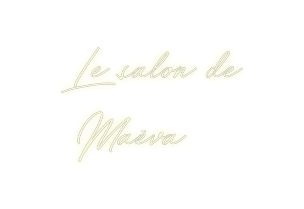 Custom Neon: Le salon de 
...