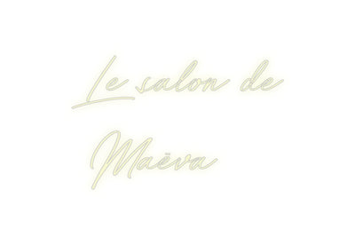 Custom Neon: Le salon de 
...