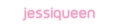 Custom Neon: jessiqueen