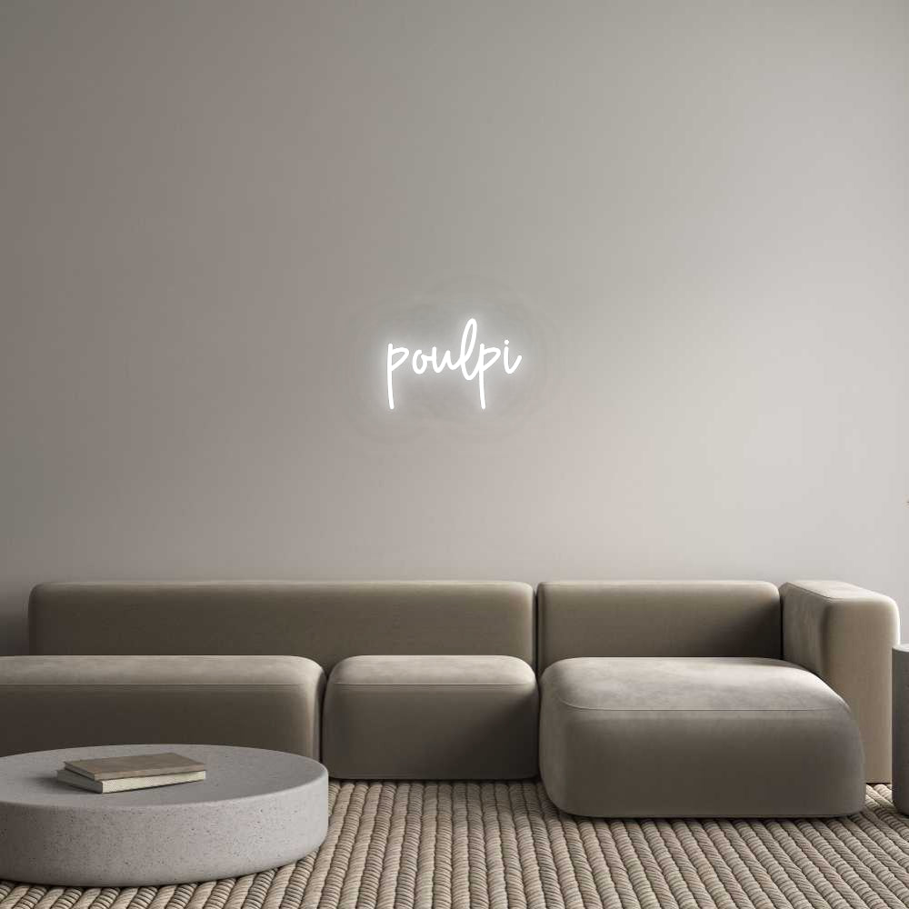 Custom Neon: poulpi