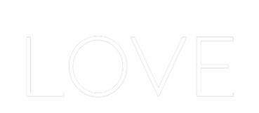 Custom Neon: love