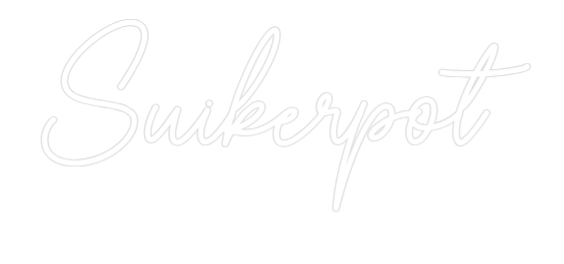 Custom Neon: Suikerpot