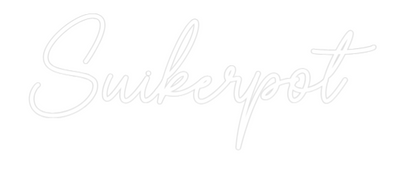 Custom Neon: Suikerpot