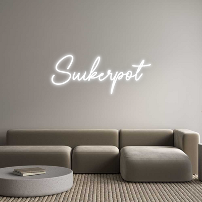 Custom Neon: Suikerpot