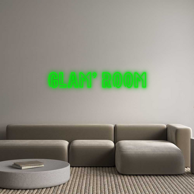 Custom Neon: GLAM' ROOM