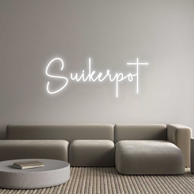 Custom Neon: Suikerpot