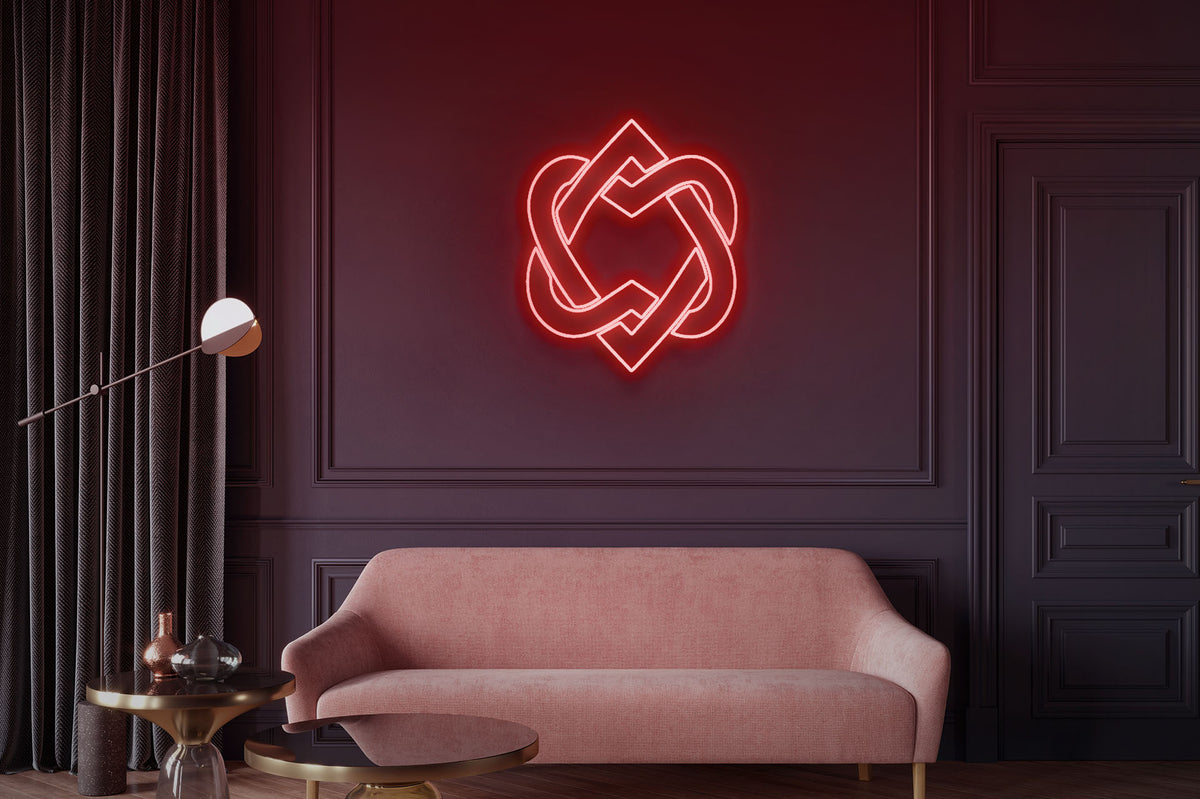 Unified Hearts Néon LED deco