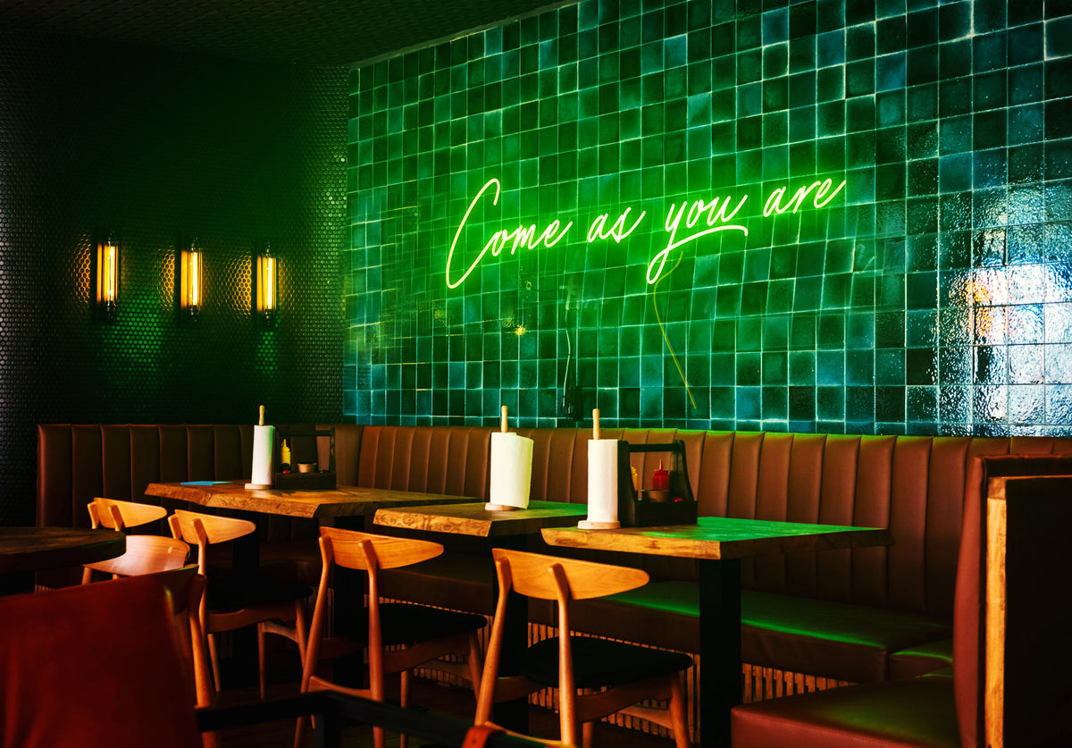 Come As You Are Néon deco LED