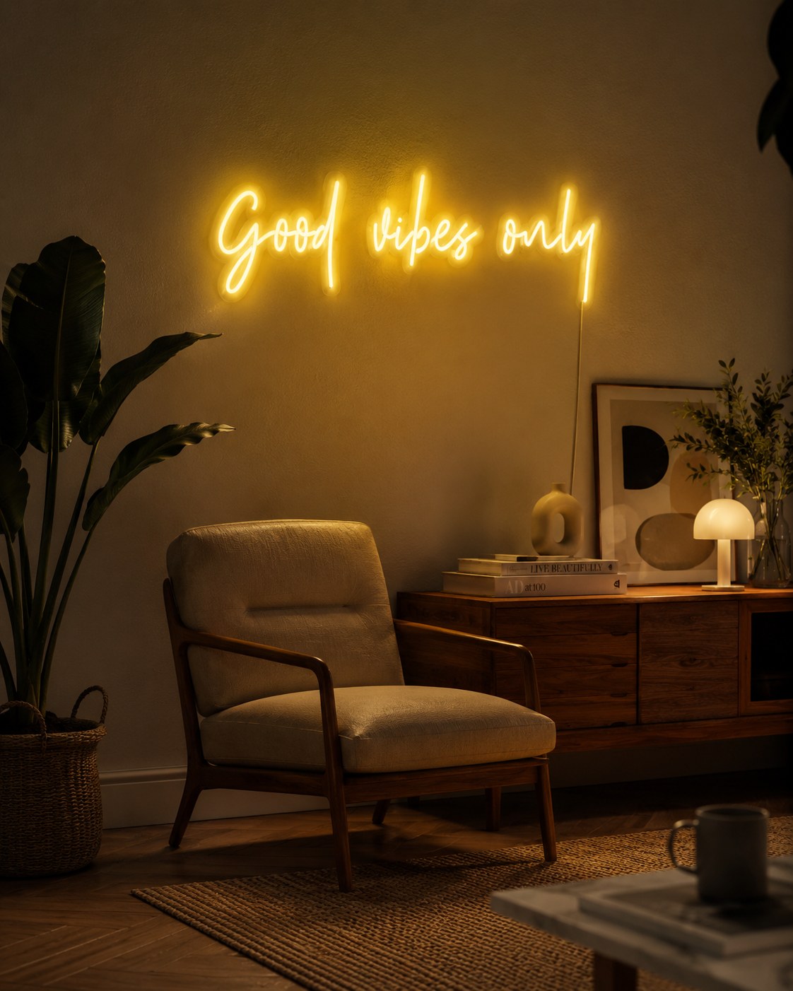 Néon Good Vibes Only